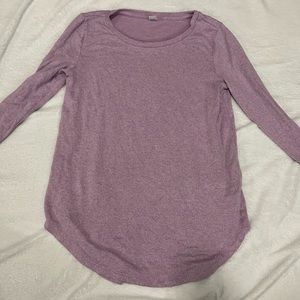 pinkish/purplish long sleeve shirt